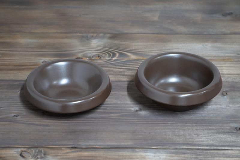 Ceramic bowl for L/L tall/L hightall Food Stands (limited edition brown color)